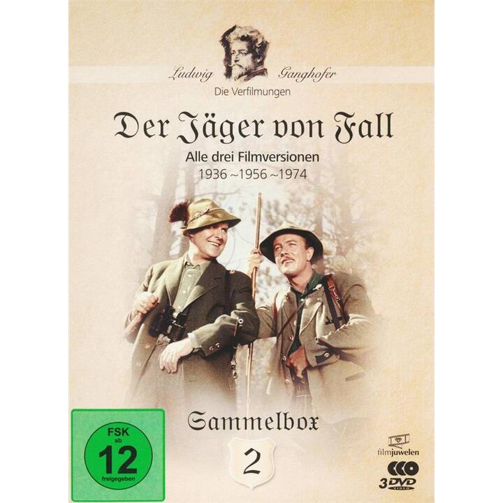 Der Jäger von Fall - Sammelbox 2 - Alle drei Filmversionen 1936 / 1957 / 1974 (DE)