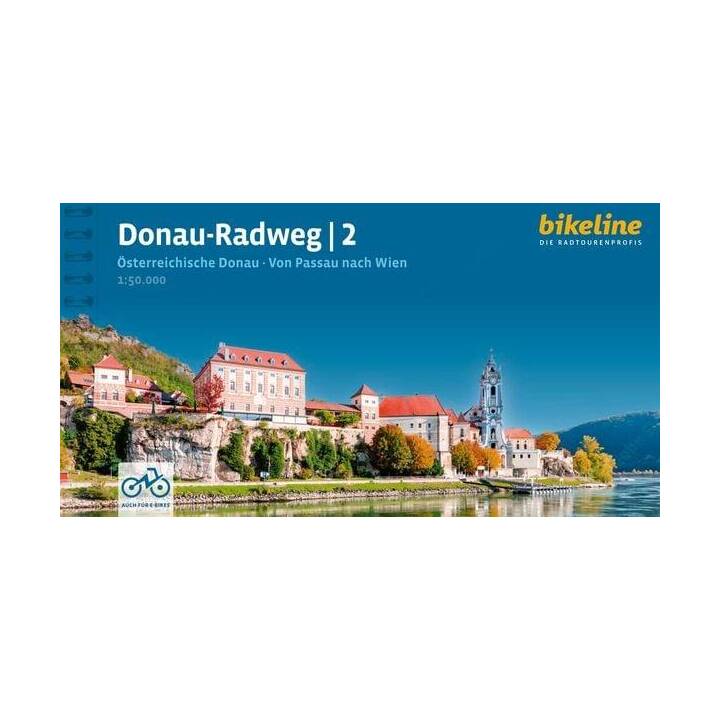 Donauradweg / Donau-Radweg 2. 1:50'000