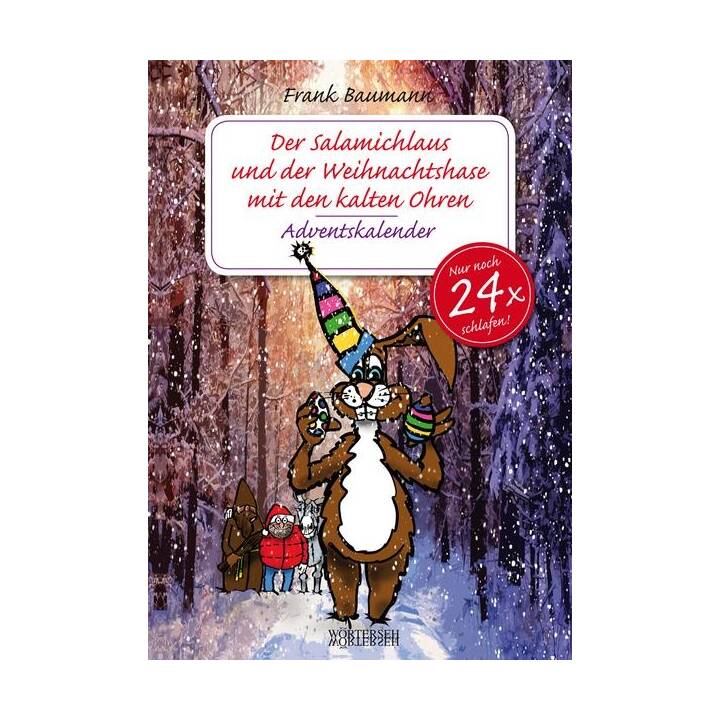 WÖRTERSEH VERLAG Calandrier d'Advent livres Weihnachtshase mit den kalten Ohren