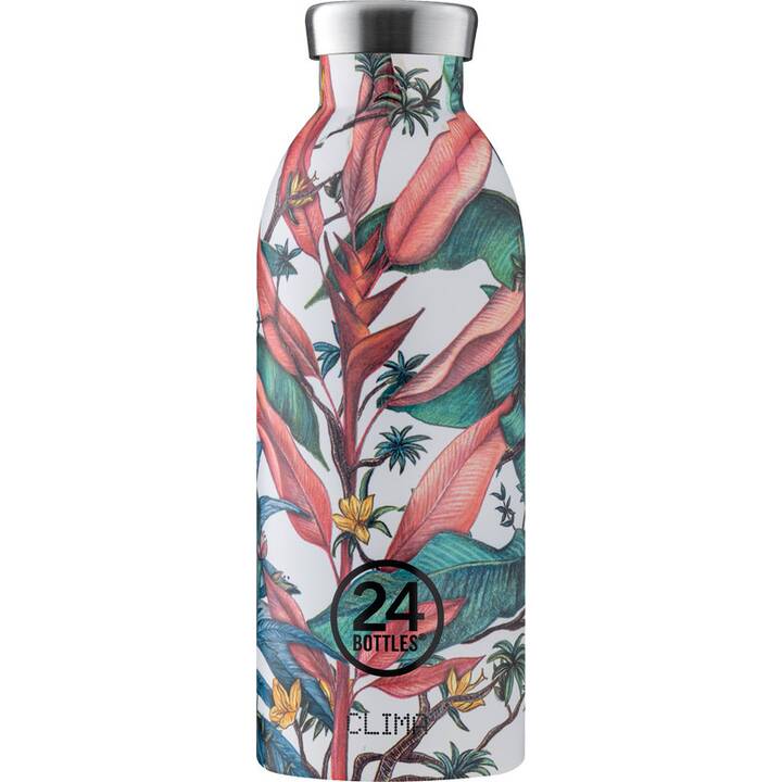 24BOTTLES Bottiglia sottovuoto Clima Pure Love (0.5 l, Bianco, Multicolore)