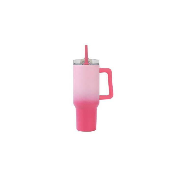 I-DRINK Trinkflasche To-GO (1200 ml, Rosa)