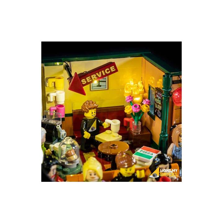 LIGHT MY BRICKS Friends Central Perk Set de lumière LED (21319)