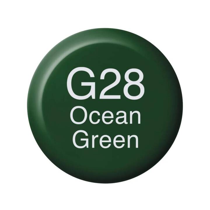 COPIC Inchiostro G28 Ocean Green (Verde, 12 ml)