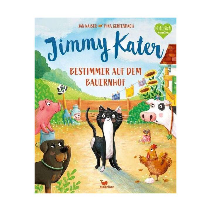 Jimmy Kater - Bestimmer auf dem Bauernhof. Ein Bilderbuch für Kinder ab 3 Jahren über Freundschaft, Streit und Kompromisse