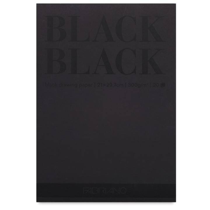 FABRIANO Malpapier Black Black (A4)