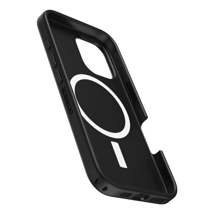 OTTERBOX Backcover MagSafe Symmetry Series (iPhone 16, Schwarz)