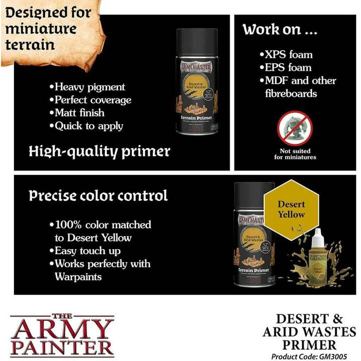 THE ARMY PAINTER Desert & Arid Wastes (300 ml)