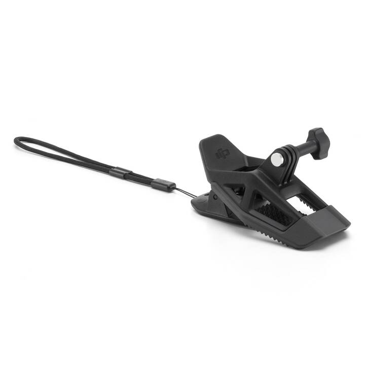 DJI Supporti per testa e per casco Helmet Chin Mount Clip (Nero)