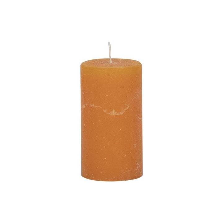 WEIZENKORN Bougie cylindrique Ice (6 pièce, Orange)