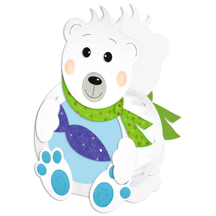 URSUS Polar Bear Laterne (Modellieren, Kleben)