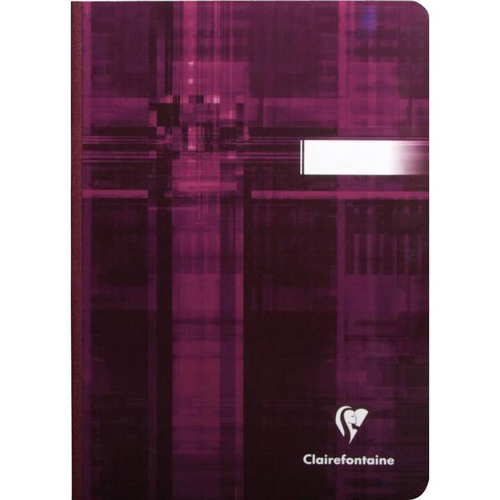 CLAIREFONTAINE Carnets Dos Toile (A5, Carreaux)