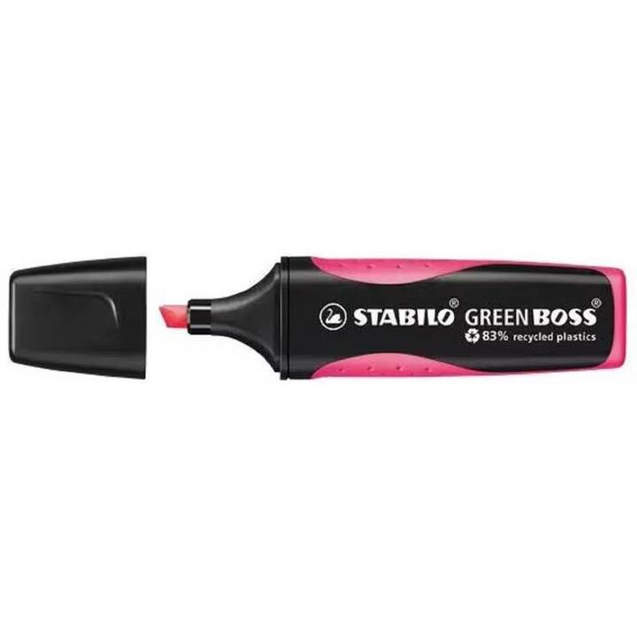 STABILO Textmarker Greenboss (Pink, 10 Stück)