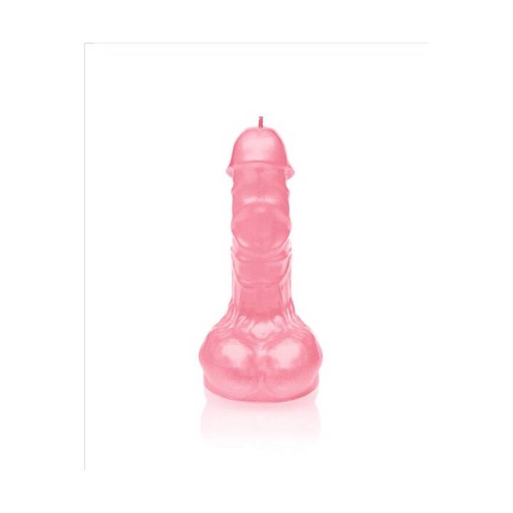 CANDELLANA Candela con motivo Penis (Pink, Rosa)
