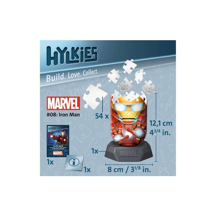 RAVENSBURGER Marvel Film et bande dessinée Puzzle 3D (54 x)
