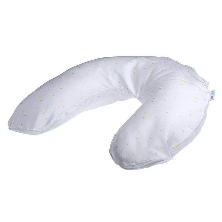 KULI-MULI Federa per cuscini allattamento (100 cm, Bianco)