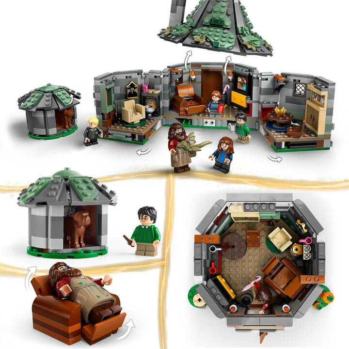 LEGO Harry Potter La Capanna di Hagrid: una visita inattesa (76428)