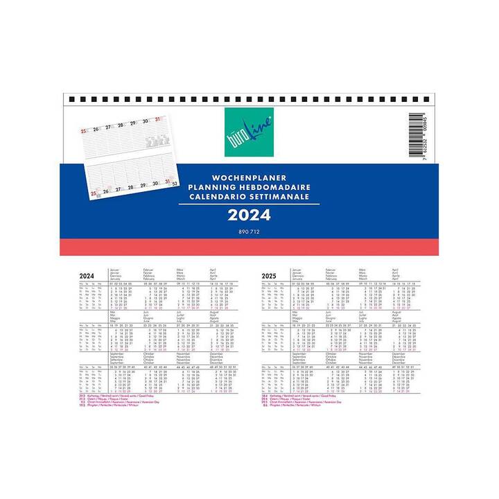BÜROLINE Calendario aziendale (2024)