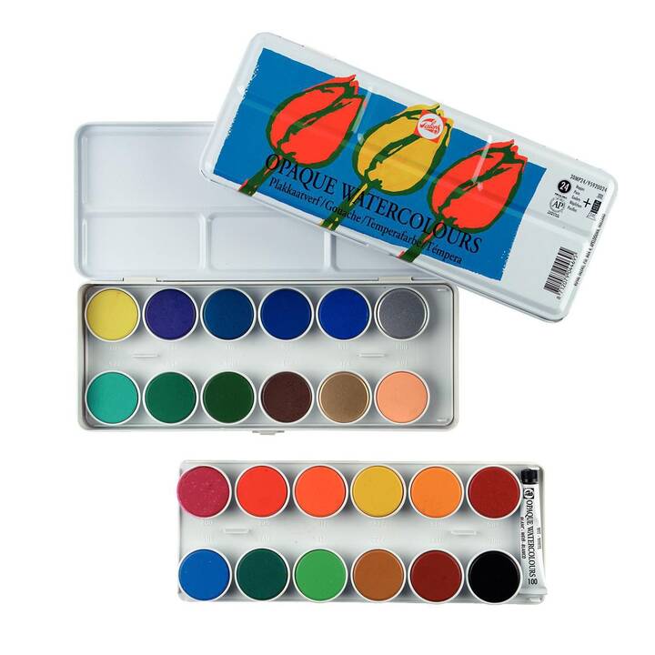 TALENS Colore dell'acqua Set (24 pezzo, Multicolore)