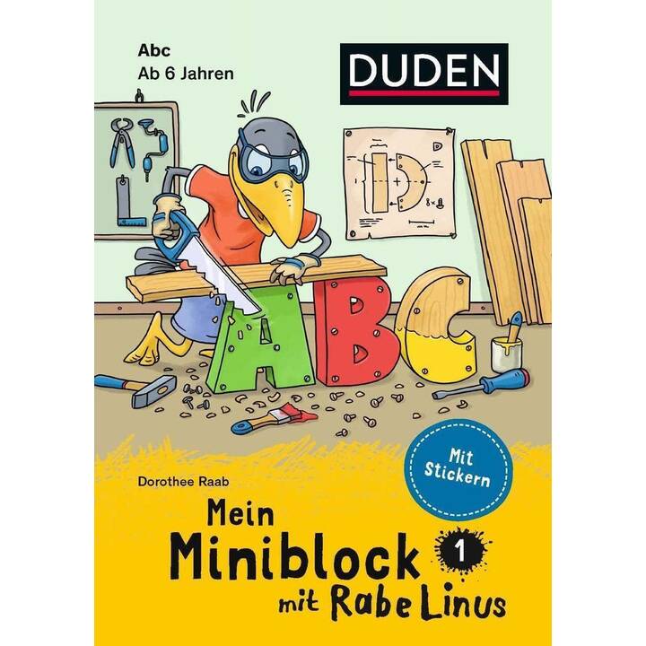 Mein Miniblock mit Rabe Linus - Abc