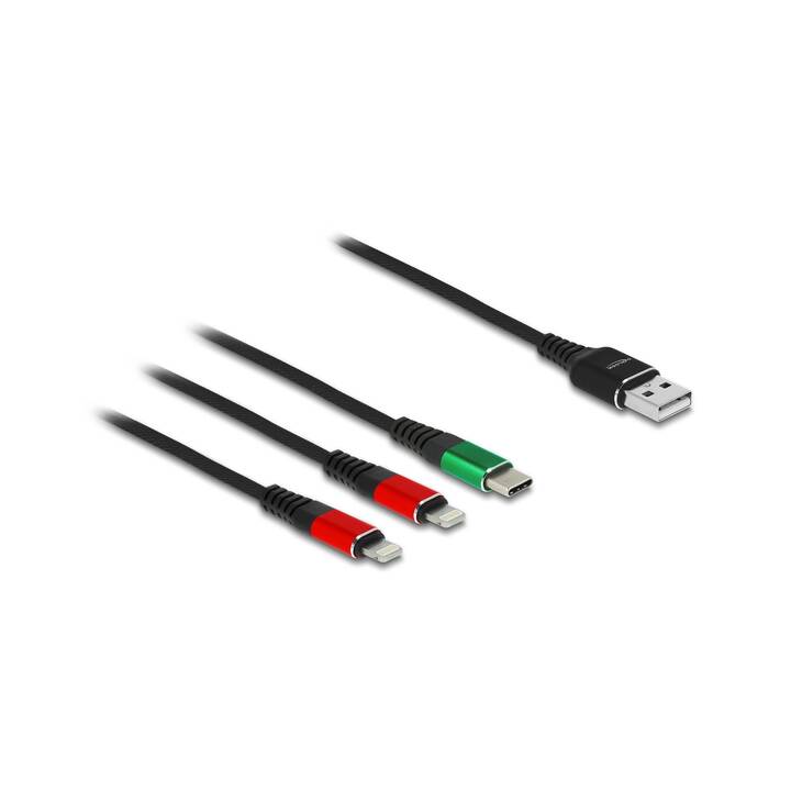 DELOCK Câble USB (USB 2.0 de type A, USB 2.0 de type C, 1 m)