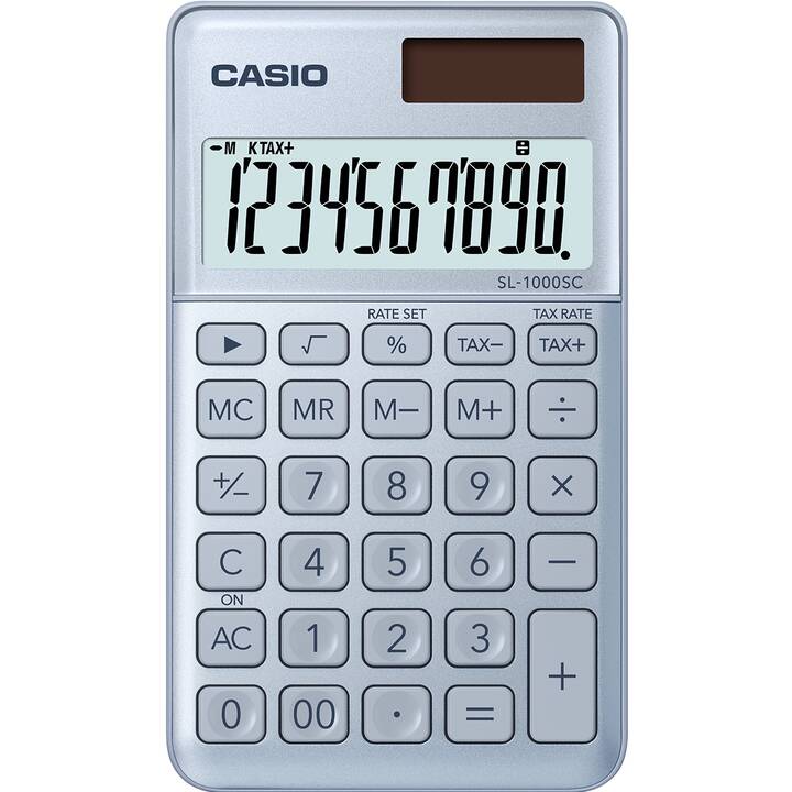 CASIO BIC SL1000SCB Calculatrice de poche