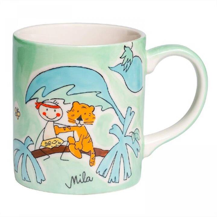 MILA DESIGN Tasse Tarzan (Tiger)