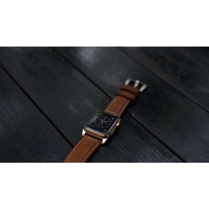 NOMAD GOODS Cinturini (Apple Watch 45 mm / 42 mm, Marrone)