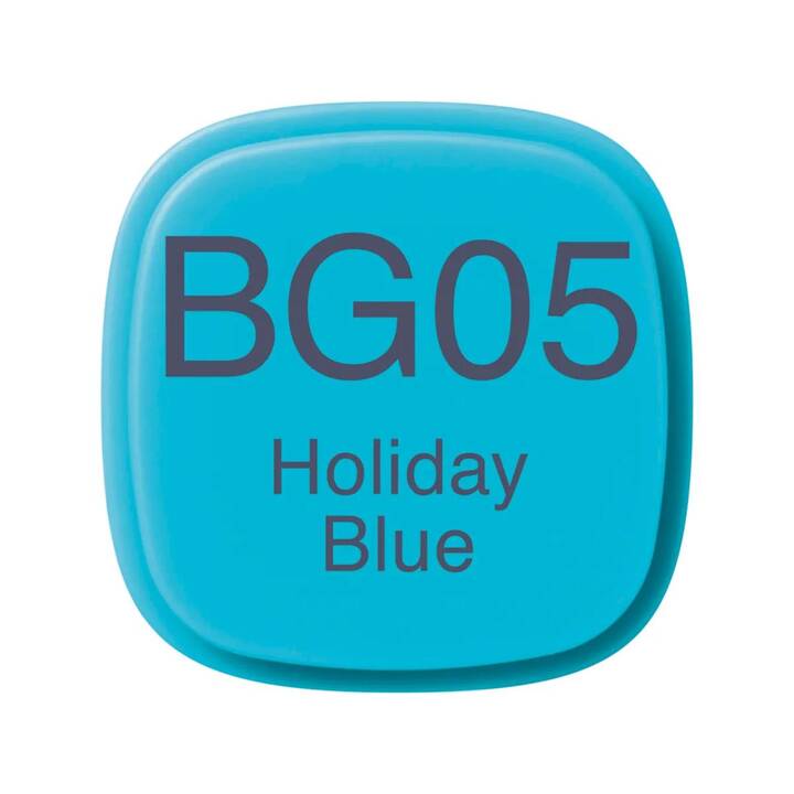 COPIC Marcatori di grafico Classic BG05 Holiday Blue (Blu, 1 pezzo)
