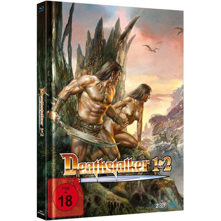  Deathstalker 1 & 2 (Mediabook, DE, EN)