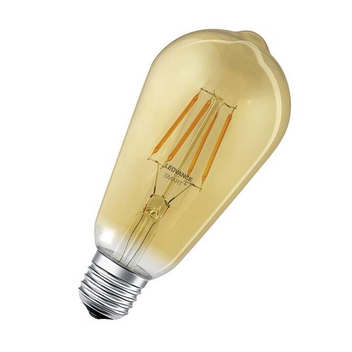 LEDVANCE Lampadina LED Smart+ Edison (E27, WLAN, 6 W)