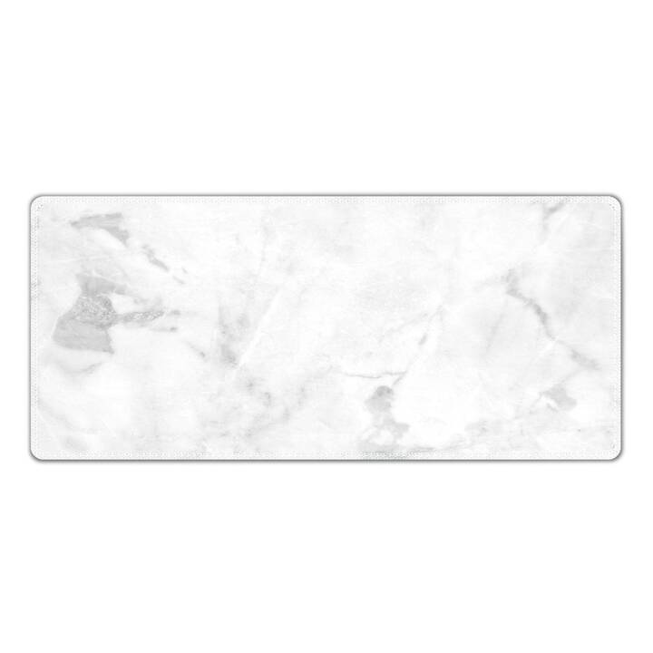 EG tapis de souris (35x26cm) - blanc - marbre