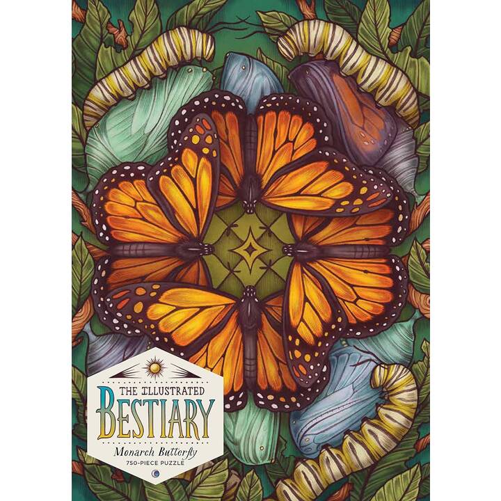 WORKMAN PUBLISHING The Illustrated Bestiary Puzzle (750 x)