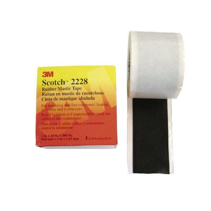 3M Ruban isolant Rubber Mastic (25 mm x 3 m, 1 pièce)