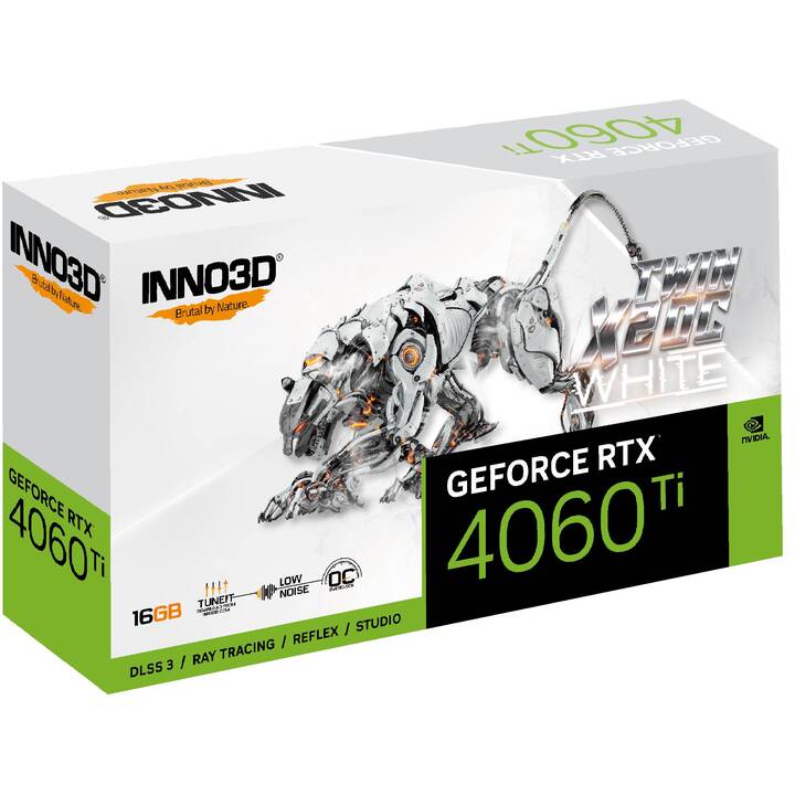INNO3D Twin X2 OC White Nvidia GeForce RTX 4060 Ti (16 GB)