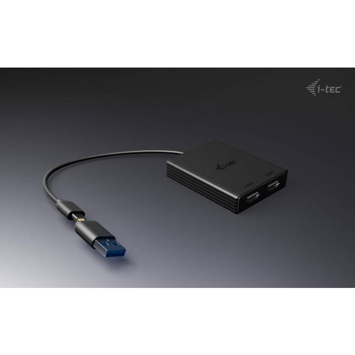 I-TEC Video-Adapter (USB C, USB A)
