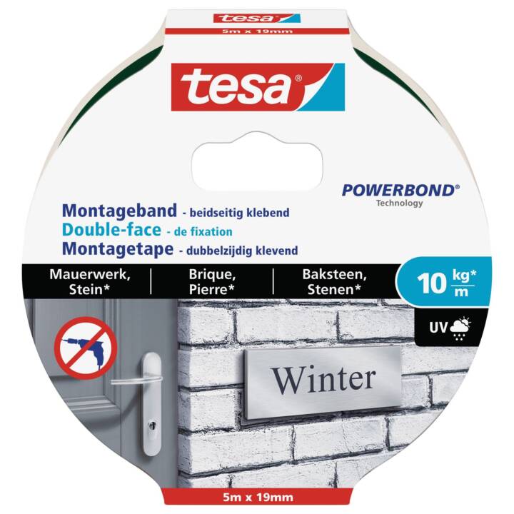 TESA Montageband (19 mm x 5 m, 1.0 Stück)