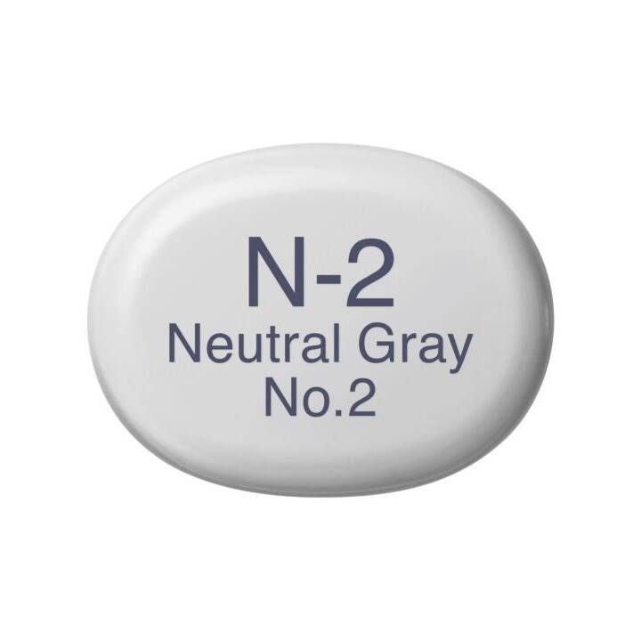 COPIC Grafikmarker Sketch N2 Neutral Grey (Hellgrau, 1 Stück)