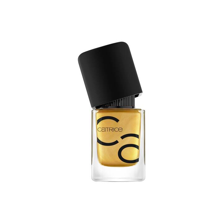 CATRICE COSMETICS Gel-Effekt Nagellack Iconails (156 Cover Me In Gold, 10.5 ml)