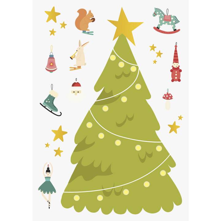 HEYDA Sticker (Weihnachtsbaum)