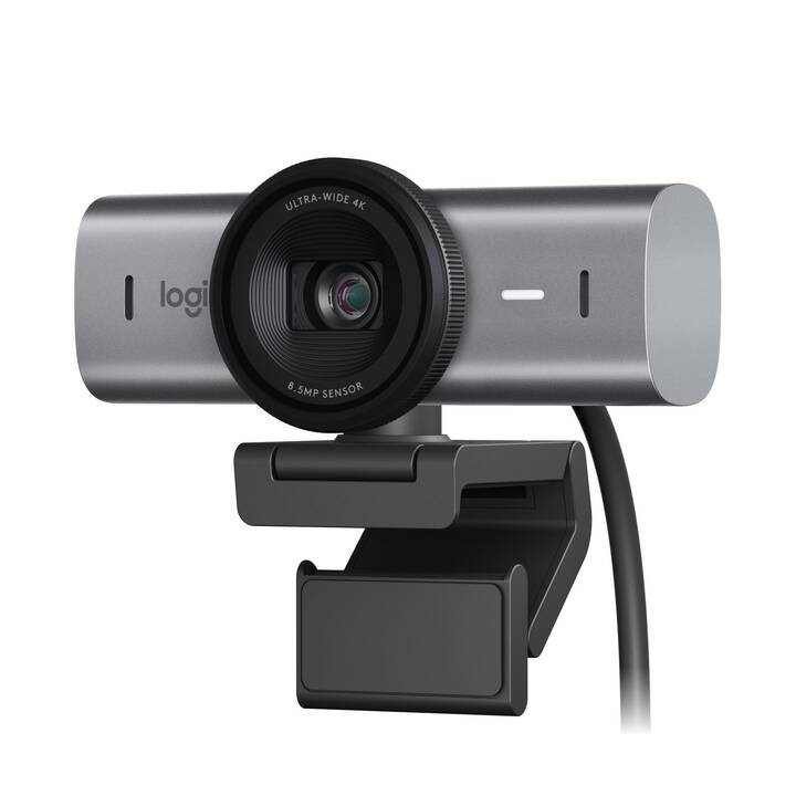 LOGITECH MX Brio Webcam (3840 x 2160, Gris)