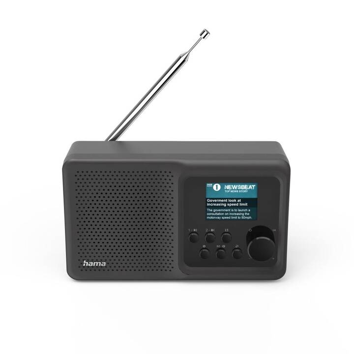 HAMA DR5BT Radio digitale (Nero)