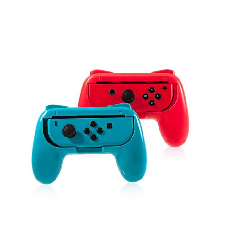 EG Joy-Con Controllergrip (Nintendo Switch, Blu, Rosso)