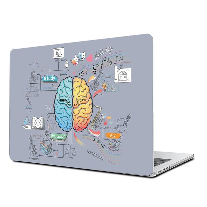 EG Hardcase (Macbook Air 15" M2 2023, Idea, Multicolore)