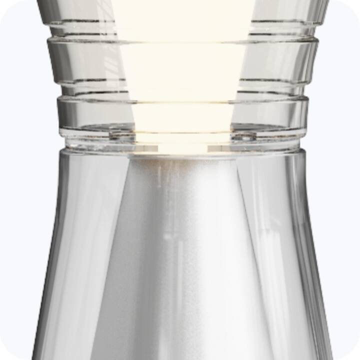 XOXO DESIGN Lampe de table X8 (Argent)