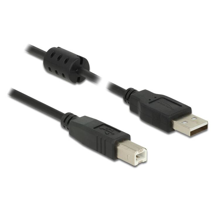 DELOCK Câble USB (USB 2.0 Type-B, USB 2.0 Type-A, 1.5 m)