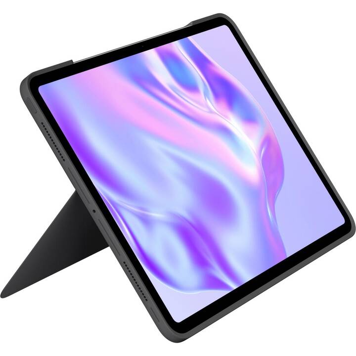 LOGITECH Combo Touch Type Cover / Tablet Tastatur (13", iPad Pro M4, Graphit)