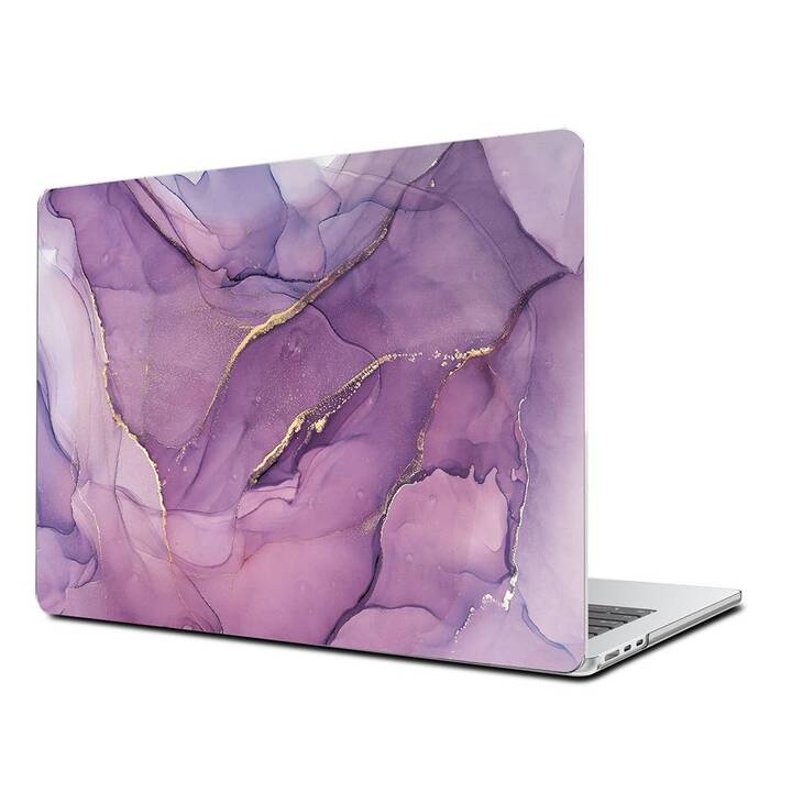 EG Hardcase (MacBook Air 13" M2 2022, Marmo, Viola)