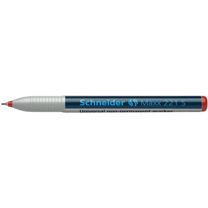 SCHNEIDER Permanent Marker OHP Maxx (Rot, 1 Stück)