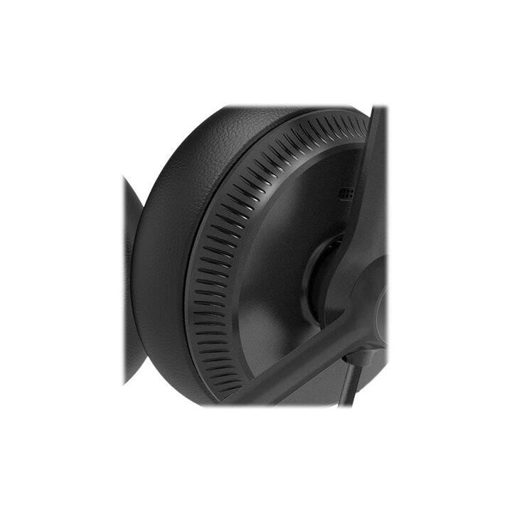 YEALINK Casque micro de bureau UH34 Lite (On-Ear, Câble, Noir)