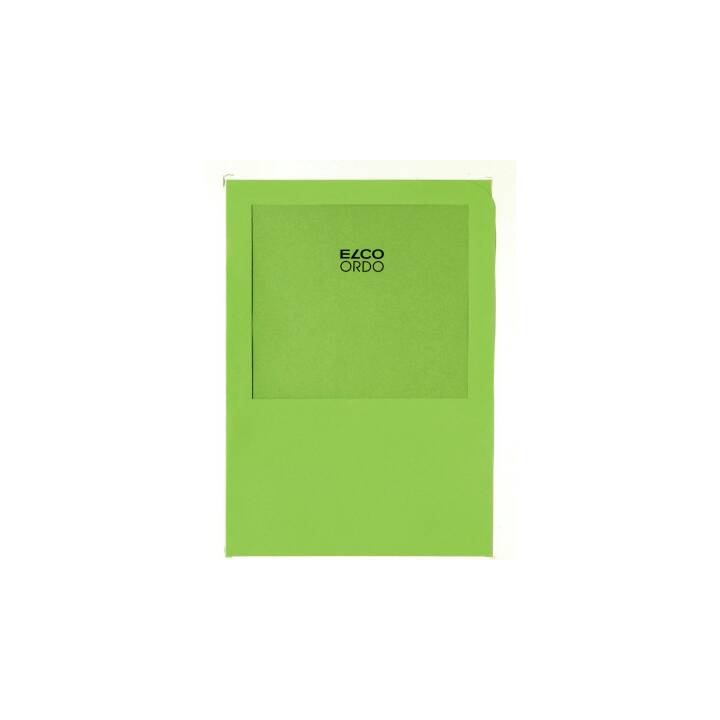 ELCO Dossier d'organisation (Vert, A4, 100 pièce)